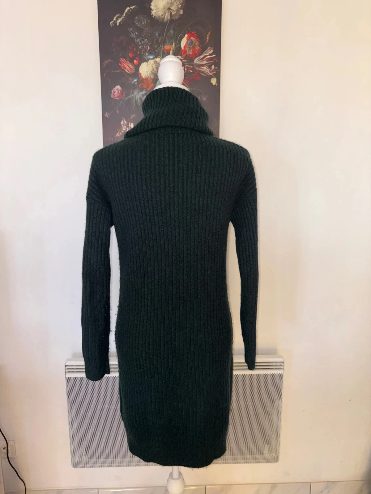 Pimkie forest green turtleneck sweater dress size S / 36 – photo 3